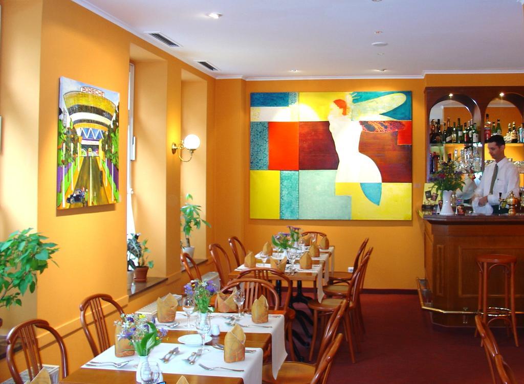 Galerie Hotel Leipziger Hof Ресторан фото